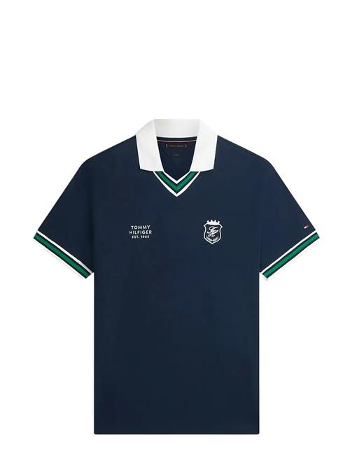 Tommy Hilfiger | V Neck Pique Relaxed Fit Polo | XXL