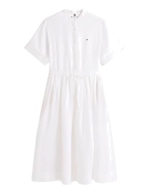 Tommy Hilfiger | Ess Linen Midi Ss Shirt Dress | M