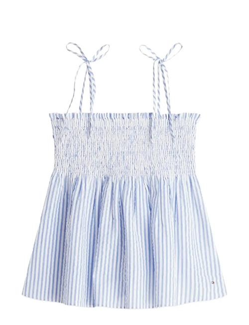 Tommy Hilfiger | Swimshop Seersucker Smocked Top | XXS