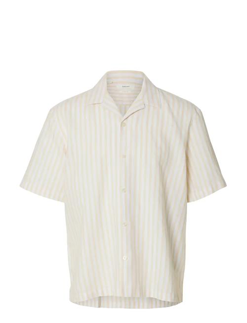 Selected | Slmrlxclay Linenblend Ss Shirt Res Noos | XXL