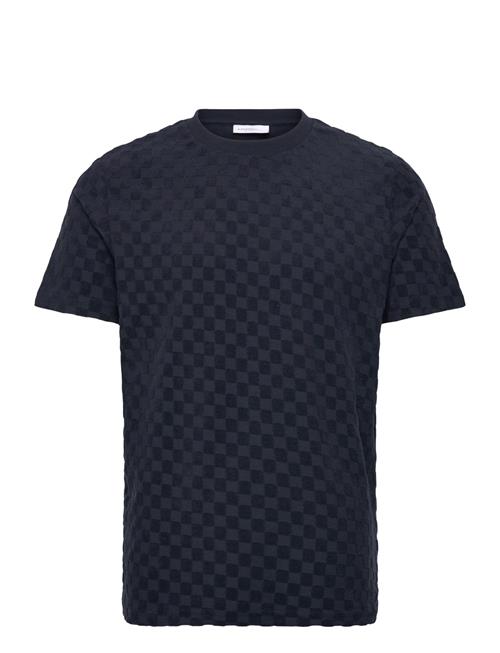 Lindbergh | Checkered Towel O-Neck Tee S/S | XL