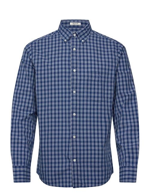 GANT | Reg Indigo Check Shirt | XXXL