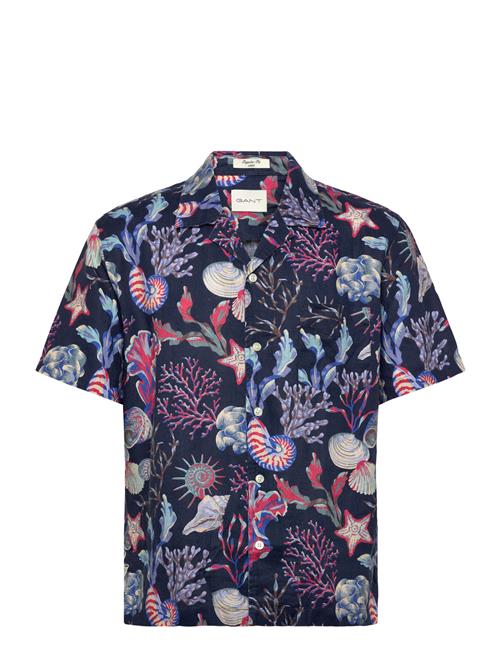 GANT | Reg Aop Camp Collar Shirt | XL