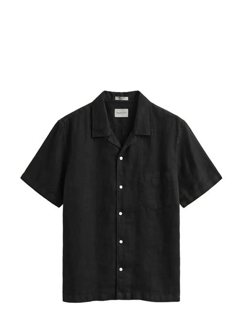 GANT | Reg Gmnt Dyed Linen Ss Camp Shirt | XL