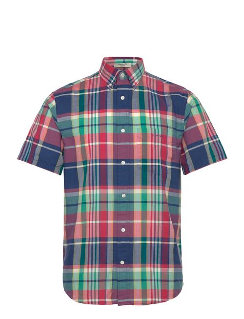 GANT | Reg Indian Madras Check Ss Shirt | L