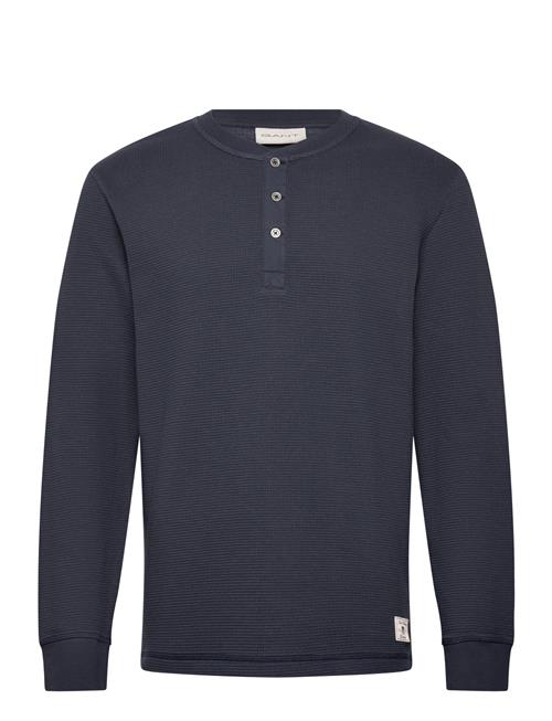 GANT | Washed Waffle Henley | XXXL