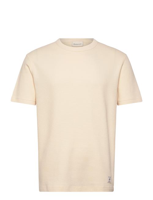 GANT | Washed Waffle Ss Tshirt | XXXL