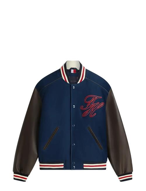 Tommy Hilfiger | Leather Varsity Jacket | L