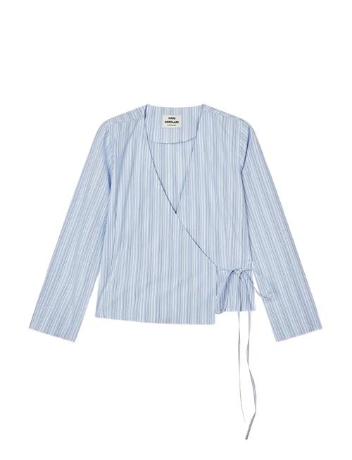 Mads Nørgaard | Mia Poplin Pam Wrap Top | 34