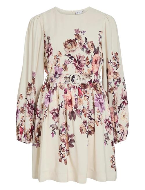 Vila | Visofila Pla O-Neck Ls Short Dress/Dc/Ln | 38