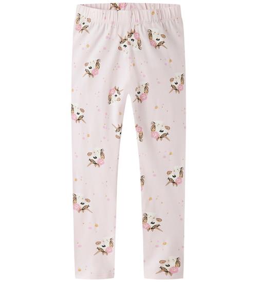 Name It Leggings - NmfJalisa - Cradle Pink m. Glimmer