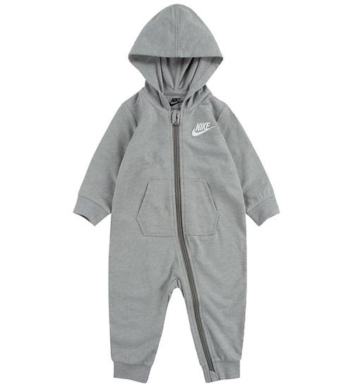 Nike Heldragt - Grey Heather m. Logo