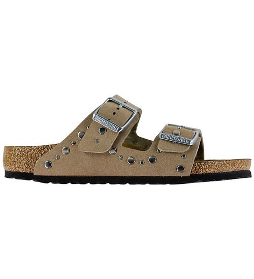 Birkenstock Sandaler - Arizona Rivet - Soft Gray