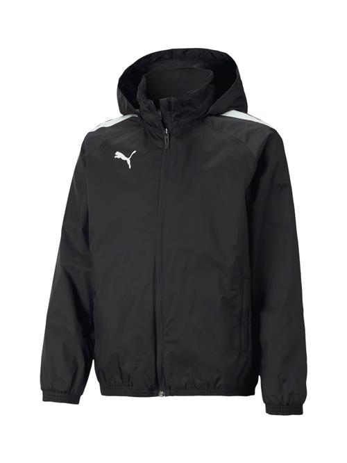 PUMA Sportsjakke 'TeamLiga'  sort / hvid
