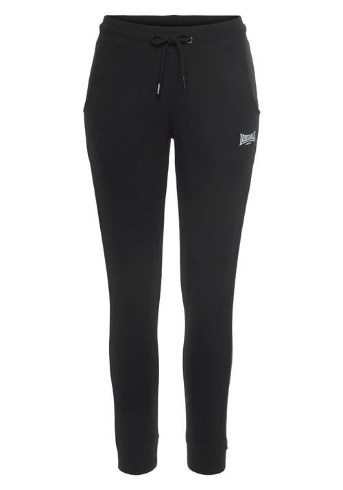 LONSDALE Bukser 'Weycroft'  sort / hvid