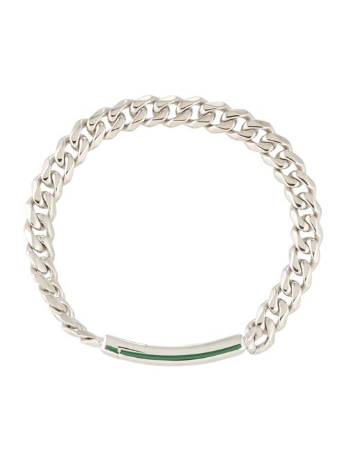 LACOSTE Armbånd  grøn / sølv