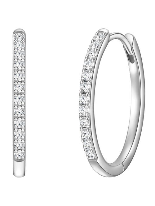 Glanzstücke München Øreringe  sølv / transparent