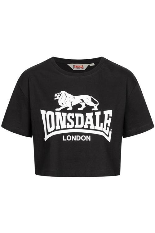 LONSDALE Shirts 'Gutch Common'  sort / hvid