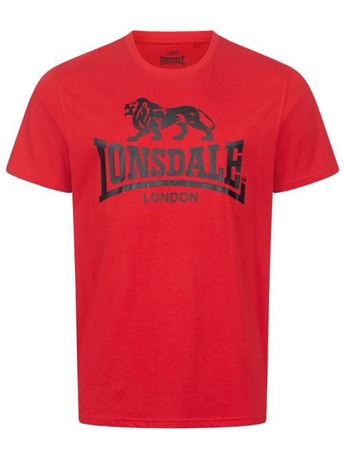 LONSDALE Bluser & t-shirts  rød / sort