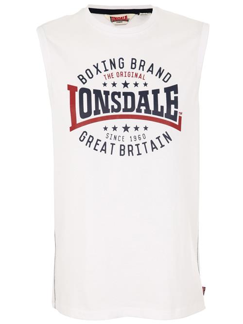 LONSDALE Bluser & t-shirts  rød / sort / hvid