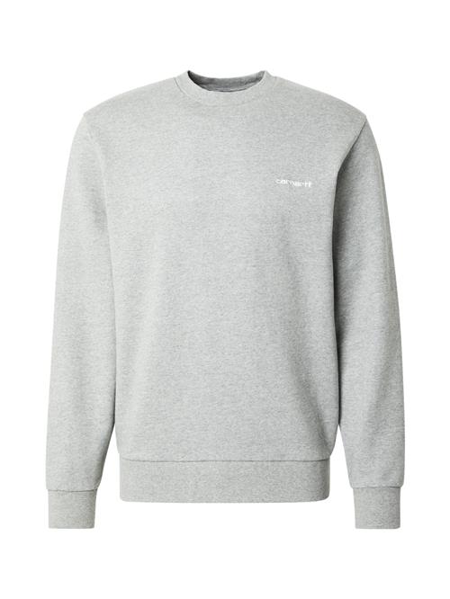 Carhartt WIP Sweatshirt  grå / hvid