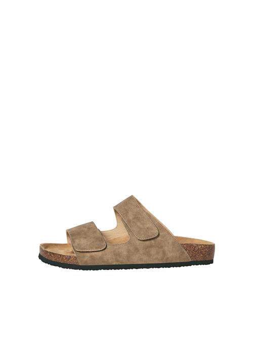 JACK & JONES Pantoletter 'JFWCENTRAL'  taupe