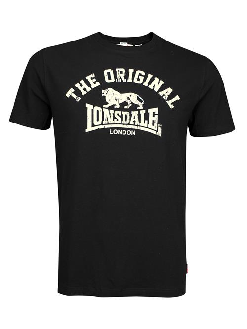 LONSDALE Bluser & t-shirts 'Original'  ecru / sort