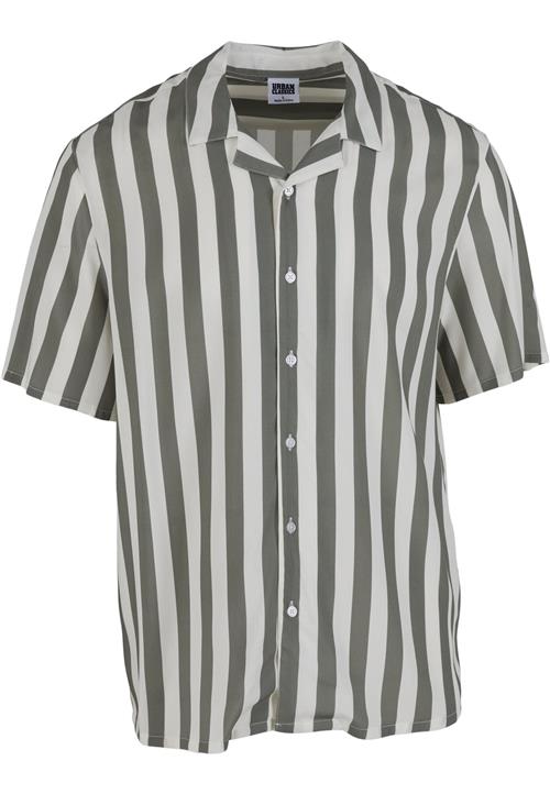 Urban Classics Skjorte  khaki / hvid