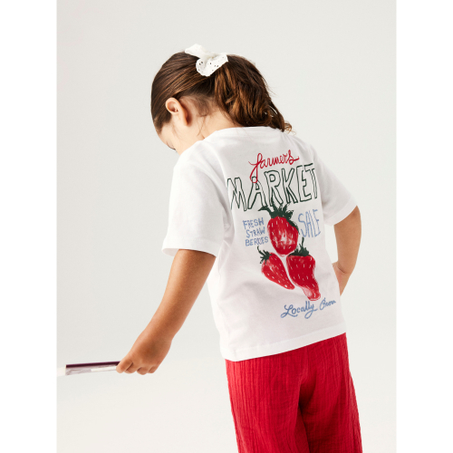 NAME IT T-shirt Jaysline Bright White