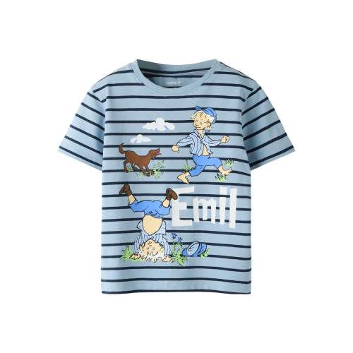 NAME IT T-shirt Miall Emil Blue Fog