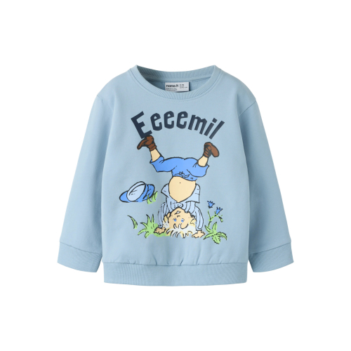 NAME IT Sweatshirt Maska Emil Blue Fog