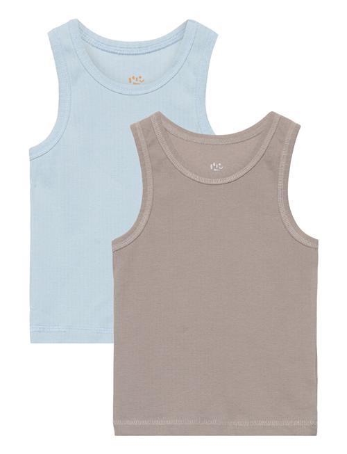 Copenhagen Colors | Rib Jersey 2-Pack Tank-Tops | 98