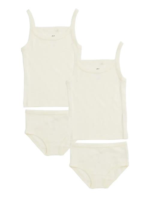Copenhagen Colors | Rib Jersey 2-Pack Strap Tops | 110