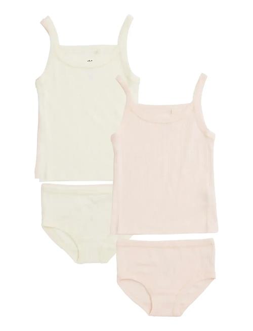 Copenhagen Colors | Rib Jersey 2-Pack Strap Tops | 98