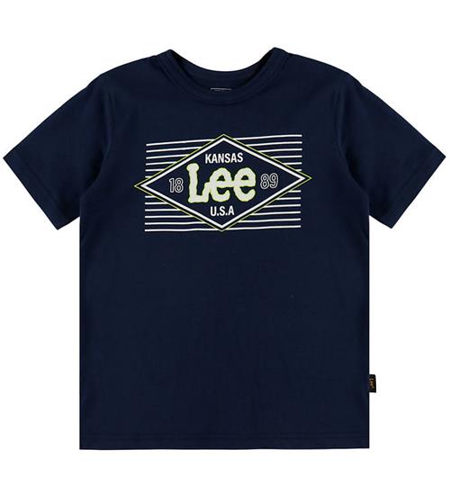 Lee T-shirt - Kansas Graphic - Navy Blazer