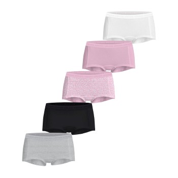 Björn Borg Trusser 5P Everyday Boxer Shorts Rosa økologisk bomuld Medium Dame