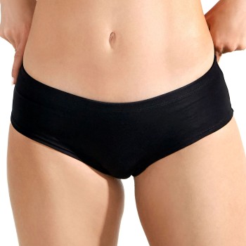 Bread & Boxers Bread and Boxers Cotton Hipsters Trusser 2P Sort økologisk bomuld X-Small Dame