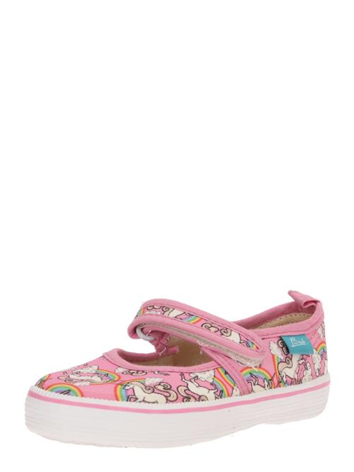 BECK Ballerinasko  blandingsfarvet / lys pink / hvid