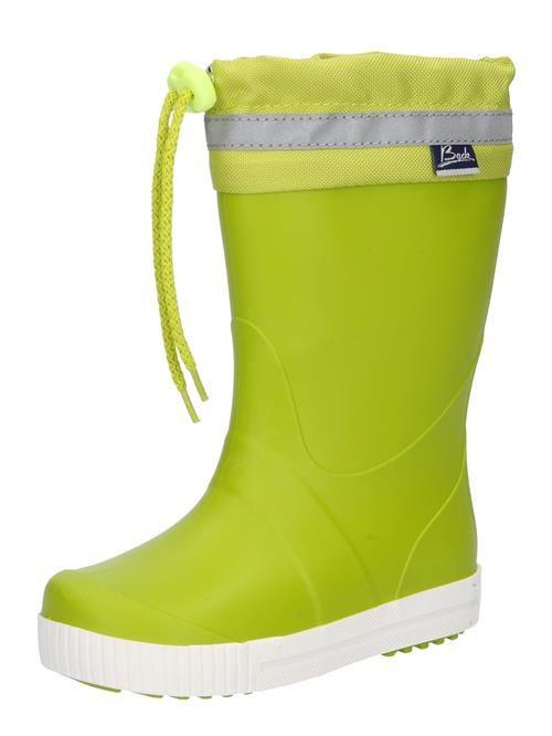 BECK Gummistøvler 'Wellies'  marin / grå / æble / hvid