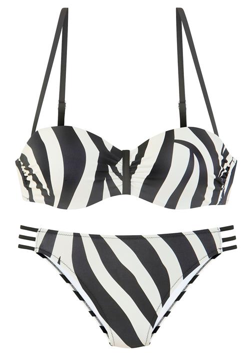 FRENCH CONNECTION Bikini  sort / hvid