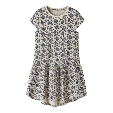 NAME IT Kjole Vigga Summer Sand Paisley Flowers