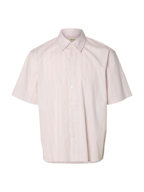 SLHRLXGEORGE DOBBY MIX SS SHIRT