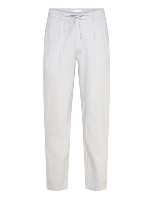 Lindbergh | Linen Blend Herringbone Pants | XXXL