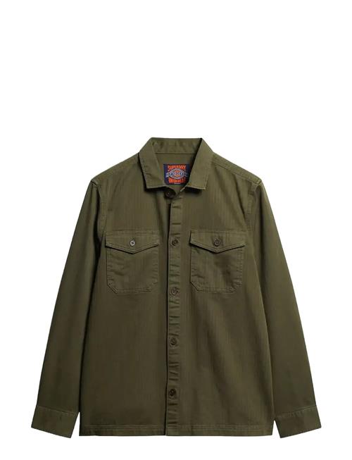 Superdry | Merchant Herringbone Overshirt | M