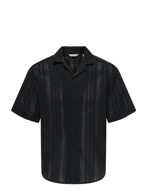 ONLY & SONS | Onsdani Crochet Ss Shirt Noos | XS