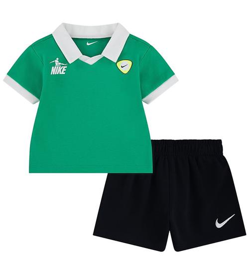 Nike Shortssæt - T-shirt/ Shorts - Black