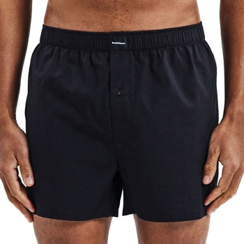 Bread & Boxers Bread and Boxers Boxer Shorts Multi 2P Sort økologisk bomuld Small Herre