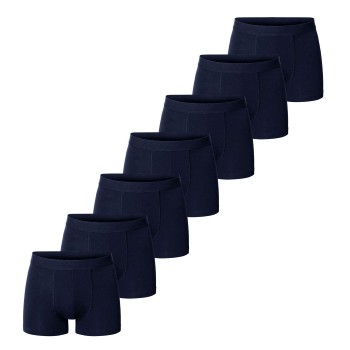Bread & Boxers Bread and Boxers Organic Cotton Strecth Boxer 7P Marineblå økologisk bomuld Medium Herre