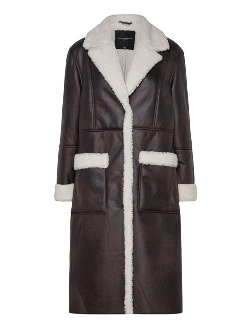 French Connection | Arizona Faux Shearling Coat | 40