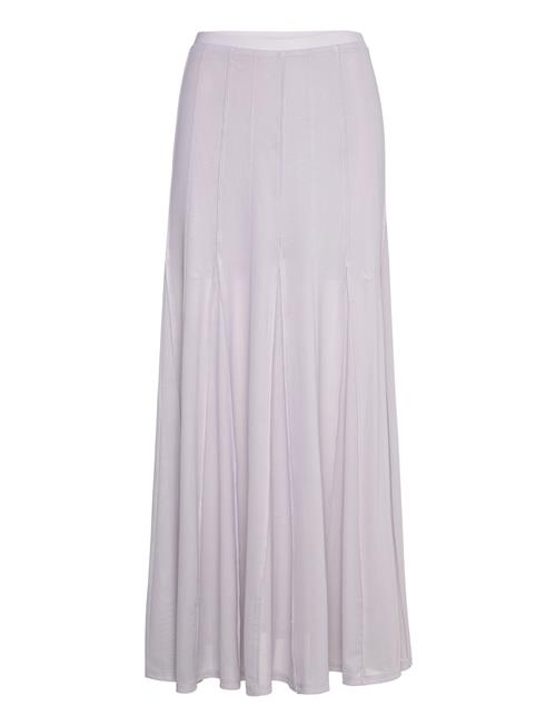 REMAIN Birger Christensen | Pleated Midi Mesh Skirt | 36